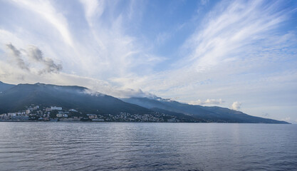 Bastia vue depuis la mer