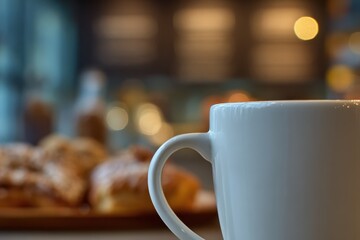 Morning Coffee and Pastries - A Cozy Start to the Day.