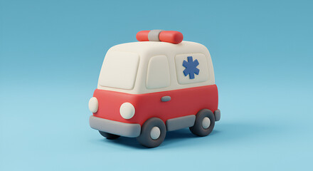 toy truck on a white background