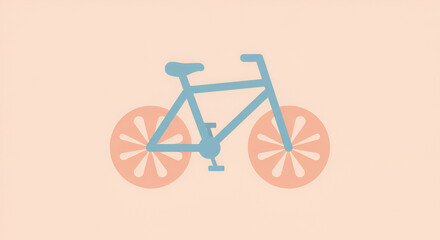 retro bicycle vector illustration
