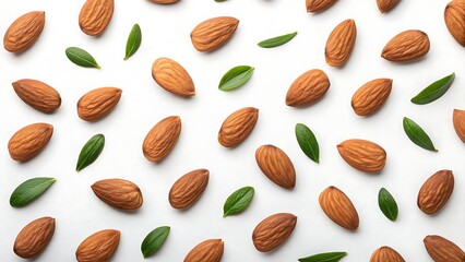 almond, almond isolated, almonds, almonds isolated, background, badaam, badam, broken, brown, close, close-up, closeup, concept, dry, food, fresh, fruit, group, healthy, heap, ingredient, isolated, ke