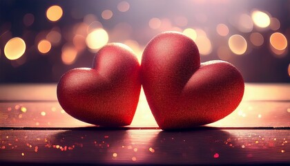 Two Red Hearts