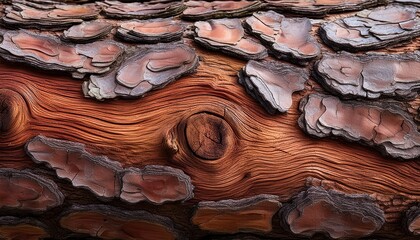 Texture Of Old Pine Bark