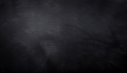 Black Written On Dark Chalkboard Panorama