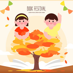 Autumn is the season template for reading