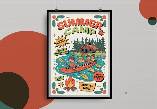 Kids Summer Camp Design Layout