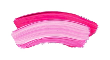 Pink lipstick swipe texture