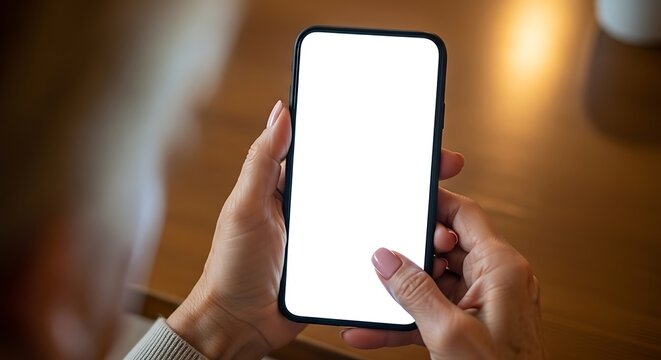 Person Using Smartphone. - Powered by Adobe