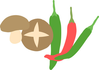 농산물 일러스트