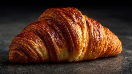 Close-up of a golden-brown croissant (12)