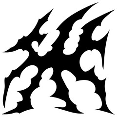 Neotribal Root Tattoo Design