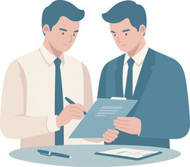 Flat design meeting and teamwork icon set including brainstorming, discussion, presentation, collaboration, and business agreement