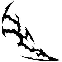 Neotribal Root Tattoo Design