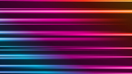 Abstract background with horizontal rays