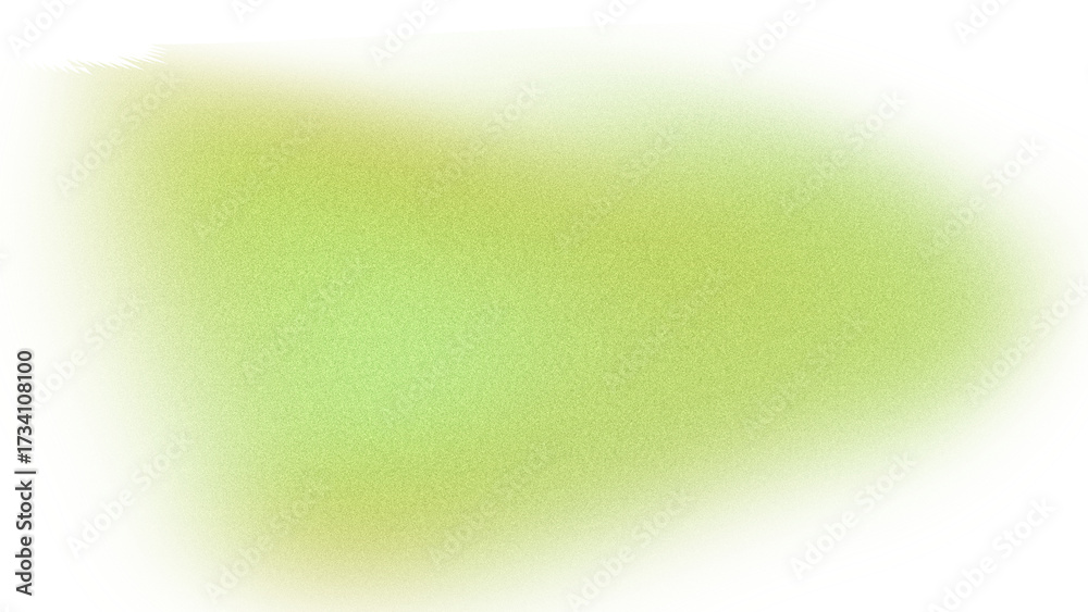Wall mural an abstract green shape isolated on transparent background, featuring soft edges and a subtle gradie