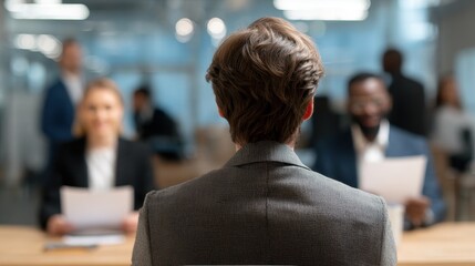 Dynamic Dialogue: Job Seeker Engages with Recruiters During Interview Process