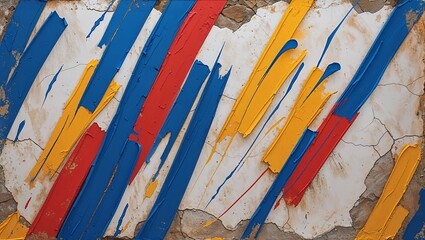 A complex and intricate abstract pattern with a mix of bold lines and colorful shapes. A dynamic and chaotic background for a modern, edgy, and artistic look.