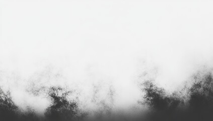 Gray-scale smoky cloudscape