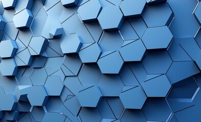 Sophisticated hexagonal geometric design featuring a modern texture.