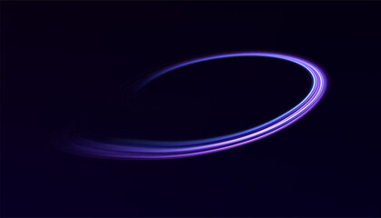 Dynamic movement with bright stripes, dynamic traffic flow, and neon urban energy.