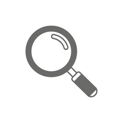 Magnifying glass icon, Vector Design, Icon Design