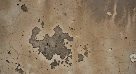 Peeling paint texture with earthy tones and grungy details