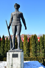 monument to the soldiers in Targu Jiu Romania 