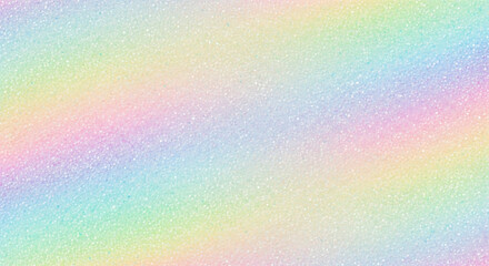 Soft pastel rainbow diagonal gradient with subtle sparkle texture