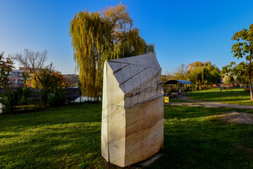 monument in the park