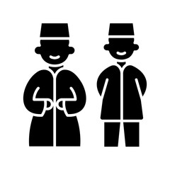 Children in traditional clothes