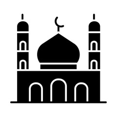 Mosque silhouette