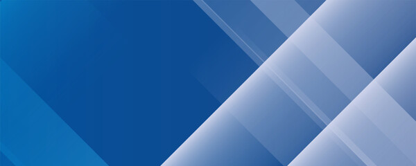 Obraz premium Abstract bacgkround blue and white gradient. Modern blue abstract rectangle box lines background for presentation design, banner, brocure, and business card
