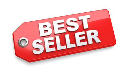 3D glossy Best Seller tag