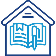 Give Homework line color icon