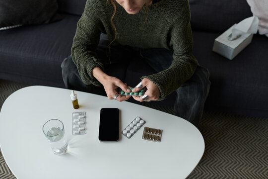 Struggling with mental health at home during isolation and uncertainty, feeling lost and alone