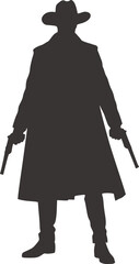 Design of west gunslinger draw