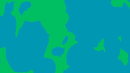 Abstract background with organic shapes in shades of green and blue