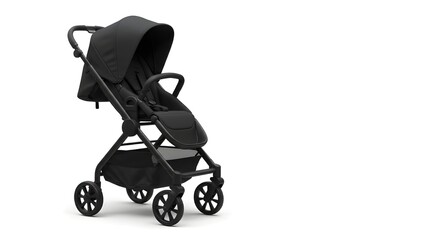 All Black Baby Stroller