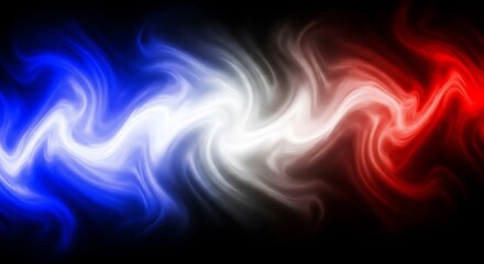 Obraz premium Abstract Patriotic Colors.