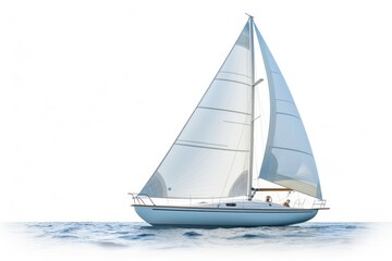 Fototapeta premium Sailboat vehicle transportation watercraft.