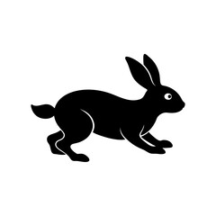 vector illustration of a rabbit