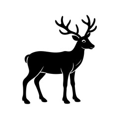 deer silhouette vector