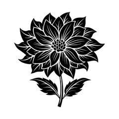 vector illustration of a flower
