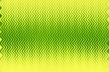 Abstract zigzag pattern with a gradient of yellow to green, creating a dynamic visual effect