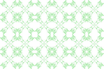 Seamless vector floral damask pattern illustration for vintage textile fabric wallpaper design