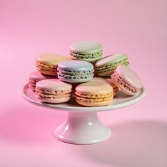 colorful macaroons