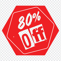 Big Sale Eighty Percent Off Special Offer