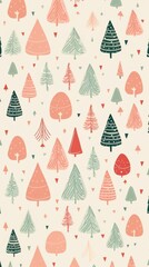 Minimal christmas pattern backgrounds celebration creativity.