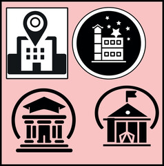 Fototapeta premium House Logo Adobe Illustrator Artwork