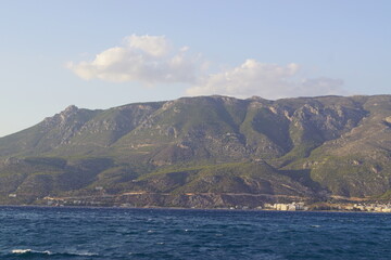 Fototapeta premium Exploring the beautiful landscapes of Kefalonia in Greece